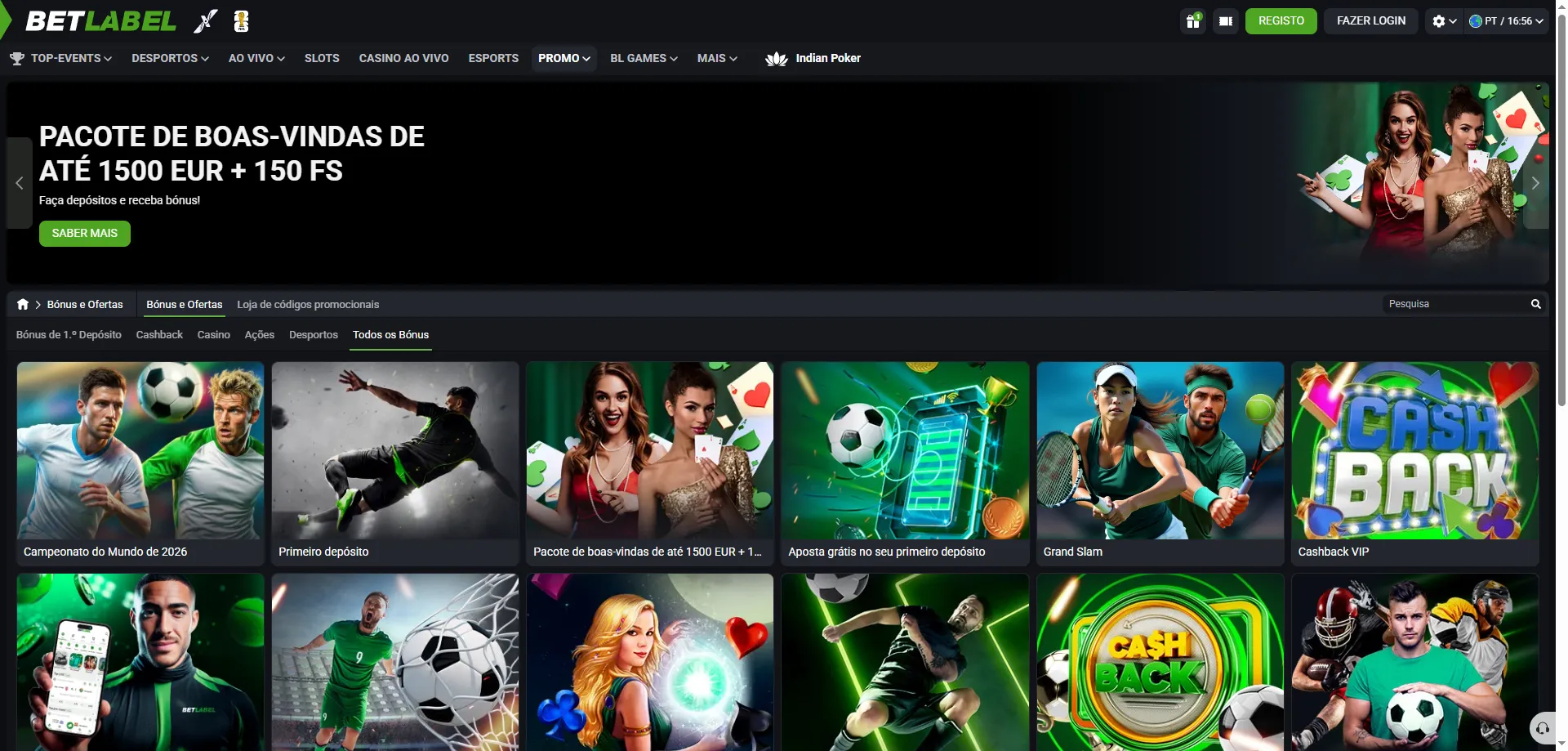 BetLabel Casino promocije in bonusi za nove in obstoječe igralce